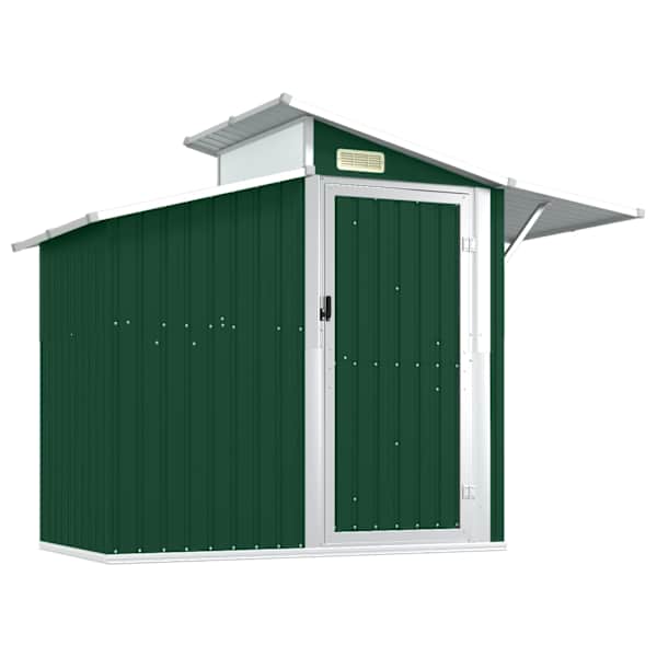 Metallist aiakuur 270 × 130 × 208,5 cm – roheline