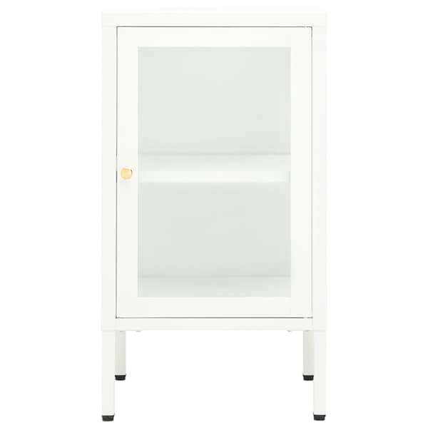 Puhvetkapp, 38 × 35 × 70 cm, metall ja klaas