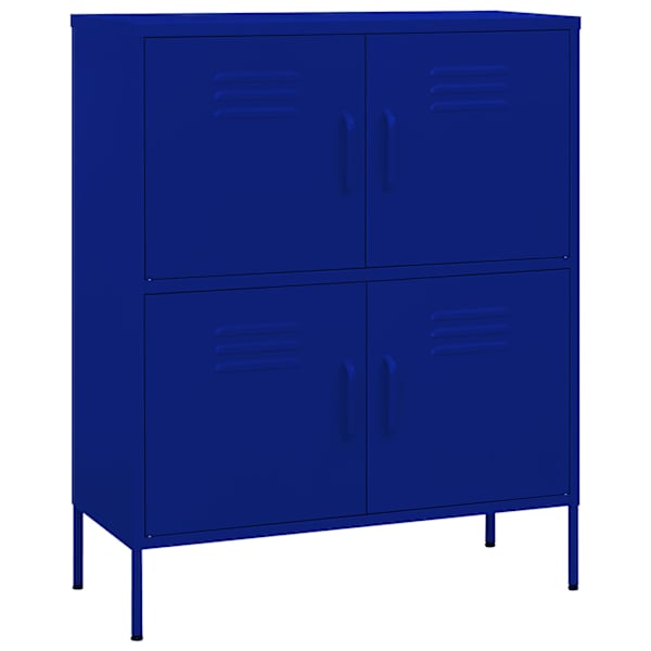 Hoiukapp, tumesinine, 80 × 35 × 101,5 cm, teras