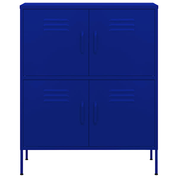 Hoiukapp, tumesinine, 80 × 35 × 101,5 cm, teras