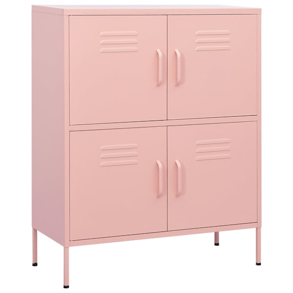 Hoiukapp, roosa, 80 × 35 × 101,5 cm, teras