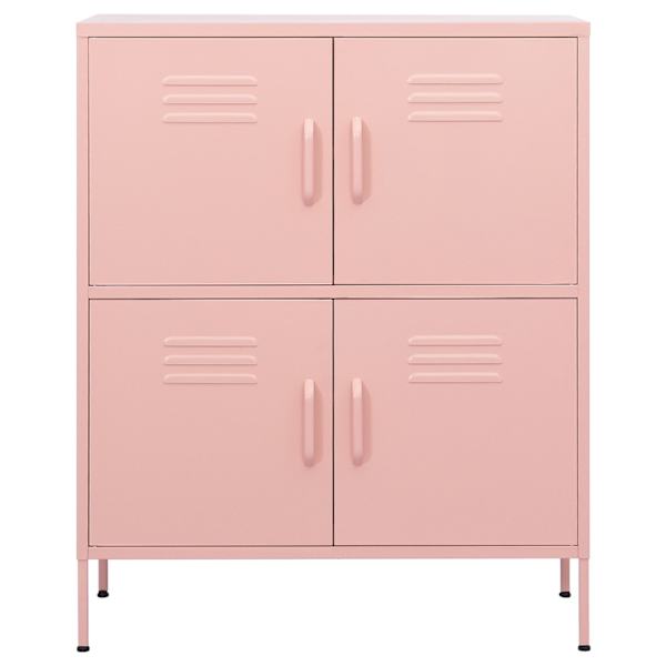 Hoiukapp, roosa, 80 × 35 × 101,5 cm, teras