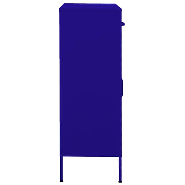Hoiukapp, tumesinine, 80 × 35 × 101,5 cm, teras