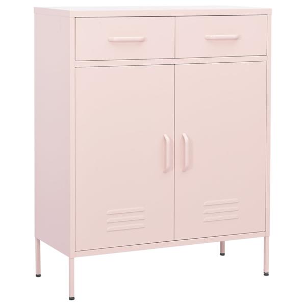 Hoiukapp, roosa, 80 × 35 × 101,5 cm, teras