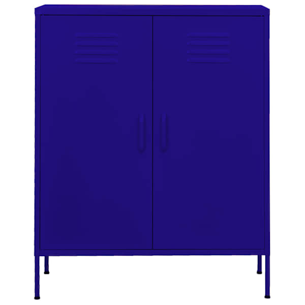 Hoiukapp, tumesinine, 80 × 35 × 101,5 cm, teras
