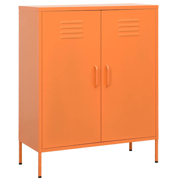 Hoiukapp, oranž, 80 × 35 × 101,5 cm, teras