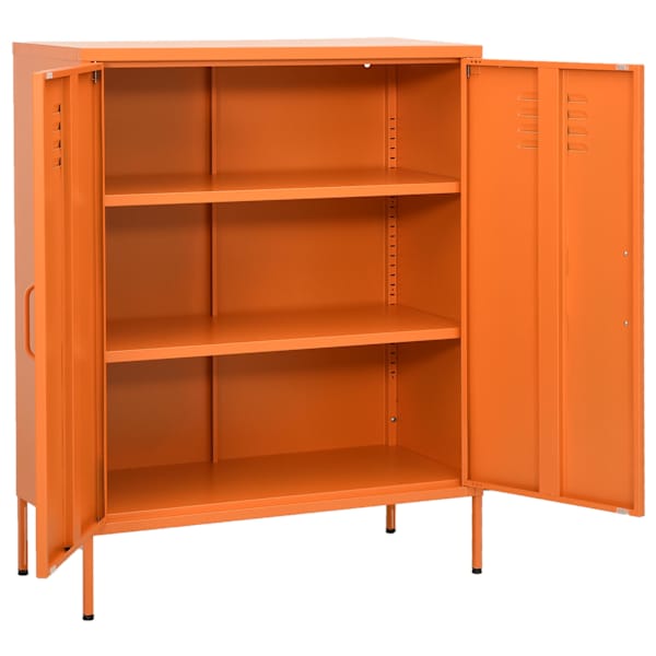 Hoiukapp, oranž, 80 × 35 × 101,5 cm, teras
