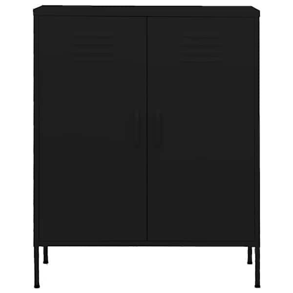 Hoiukapp, must, 80 × 35 × 101,5 cm, teras