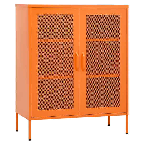 Hoiukapp, oranž, 80 × 35 × 101,5 cm, teras