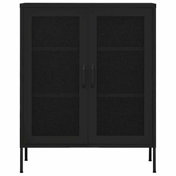 Hoiukapp, must, 80 × 35 × 101,5 cm, teras
