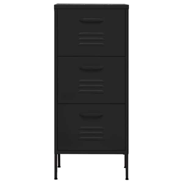 Hoiukapp, must, 42,5 × 35 × 101,5 cm, teras