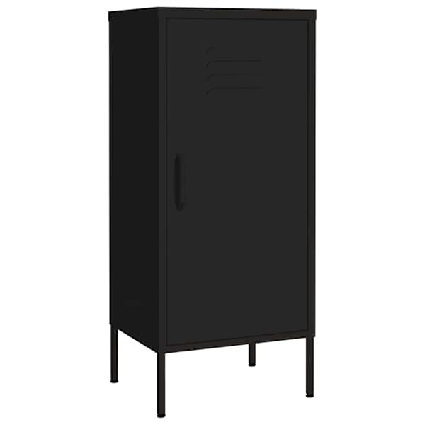 Hoiukapp, must, 42,5 × 35 × 101,5 cm, teras