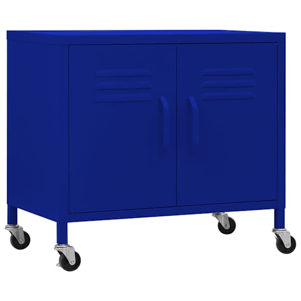 Hoiukapp, tumesinine, 60 × 35 × 56 cm, teras