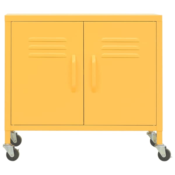 Hoiukapp, sinepikollane, 60 × 35 × 56 cm, teras