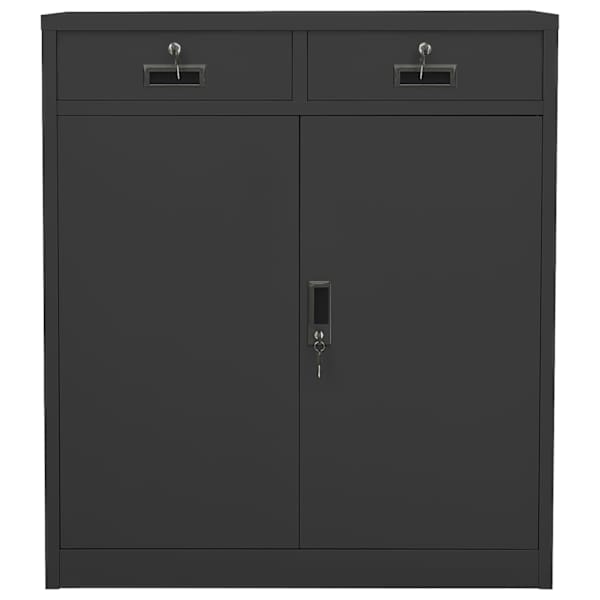 Kontorikapp, antratsiit, 90 × 40 × 102 cm, teras