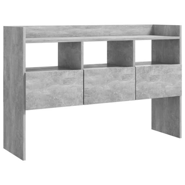 Puhvetkapp, betoonhall, 105 × 30 × 70 cm tehispuit