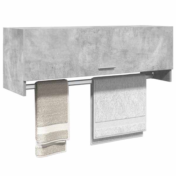 Garderoob, betoonhall, 100 × 32,5 × 35 cm, tehispuit