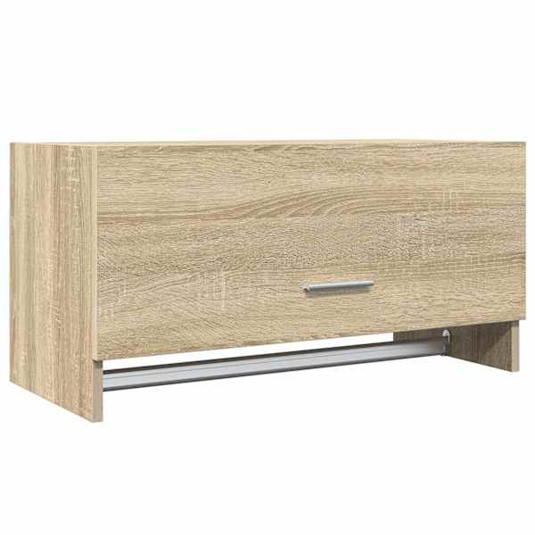 Garderoob, Sonoma tamm, 70 × 32,5 × 35 cm, tehispuit