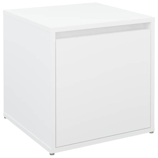 Sahtliga kapp, valge, 40,5 × 40 × 40 cm, tehispuit
