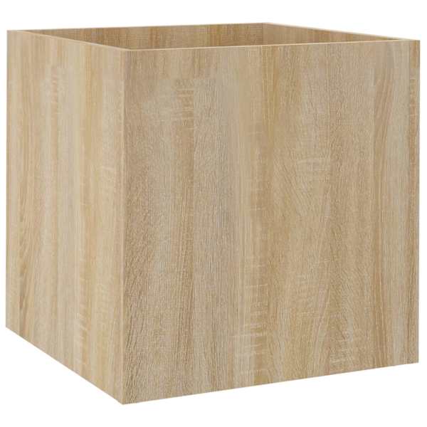 Taimekast 40 × 40 × 40 cm, tehispuit – sonoma tamm