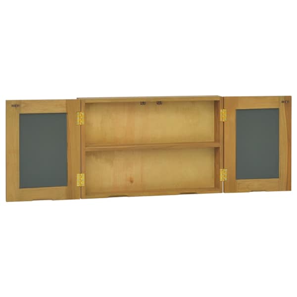 Peegelkapp, 60 × 10 × 40 cm, tiikpuu