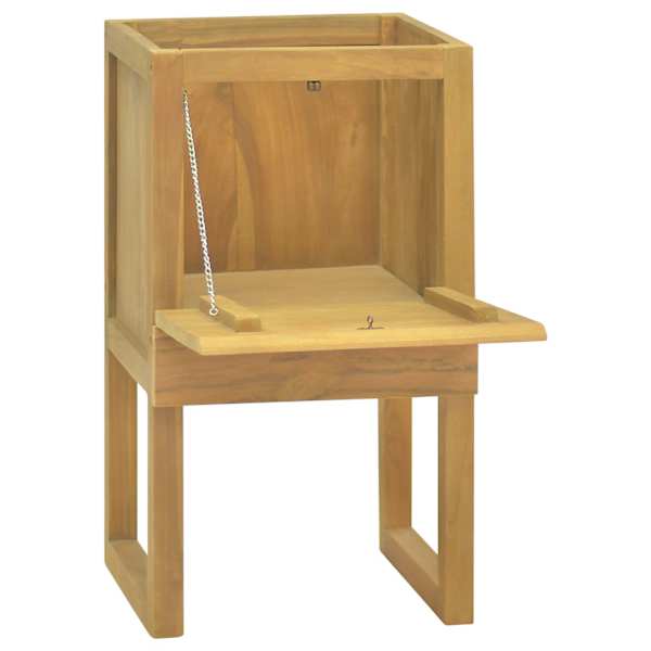 Vannitoakapp, 41 × 40 × 75 cm, tiikpuu