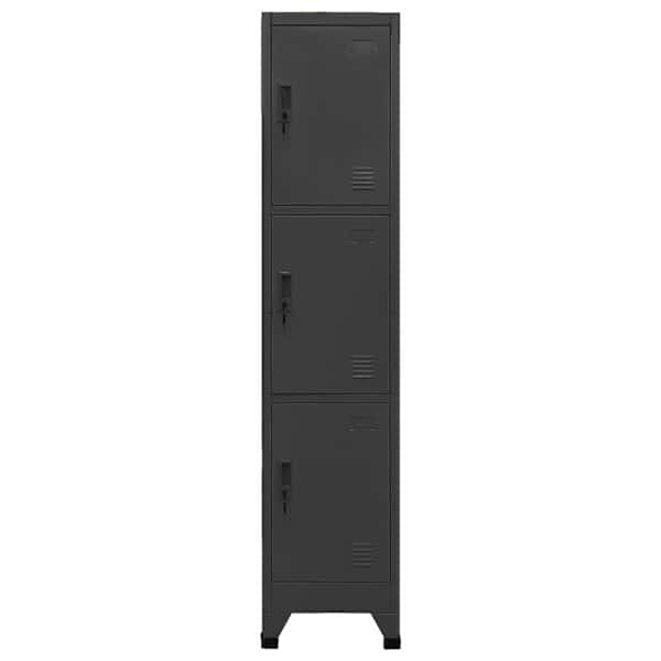 Lukustatav hoiukapp, antratsiithall, 38 × 45 × 180 cm, teras