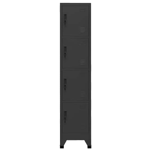 Lukustatav hoiukapp, antratsiithall, 38 × 45 × 180 cm, teras