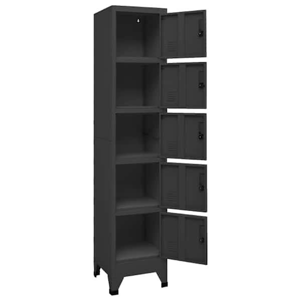 Lukustatav hoiukapp, antratsiithall, 38 × 40 × 180 cm, teras