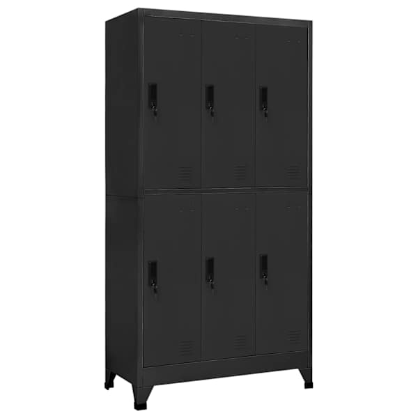 Lukustatav hoiukapp, antratsiithall, 90 × 45 × 180 cm, teras