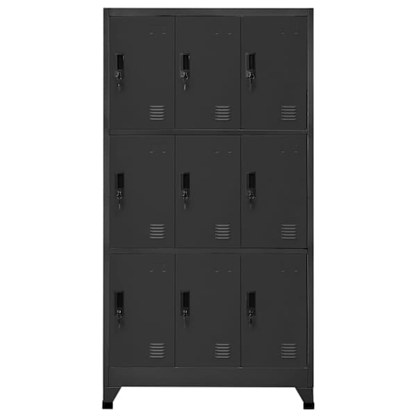 Lukustatav hoiukapp, antratsiithall, 90 × 45 × 180 cm, teras