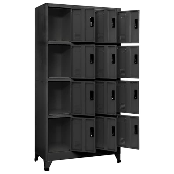 Lukustatav hoiukapp, antratsiithall, 90 × 45 × 180 cm, teras