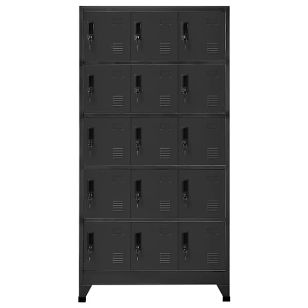 Lukustatav hoiukapp, antratsiithall, 90 × 40 × 180 cm, teras