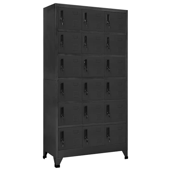 Lukustatav hoiukapp, antratsiithall, 90 × 40 × 180 cm, teras