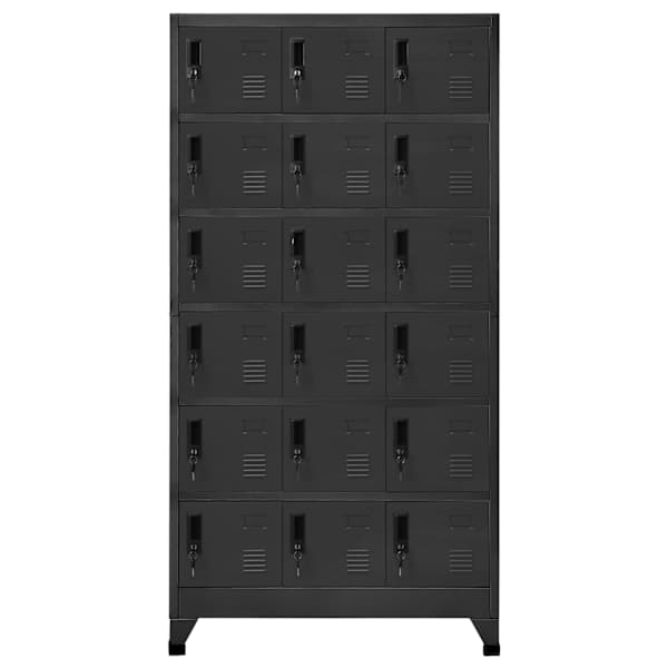 Lukustatav hoiukapp, antratsiithall, 90 × 40 × 180 cm, teras