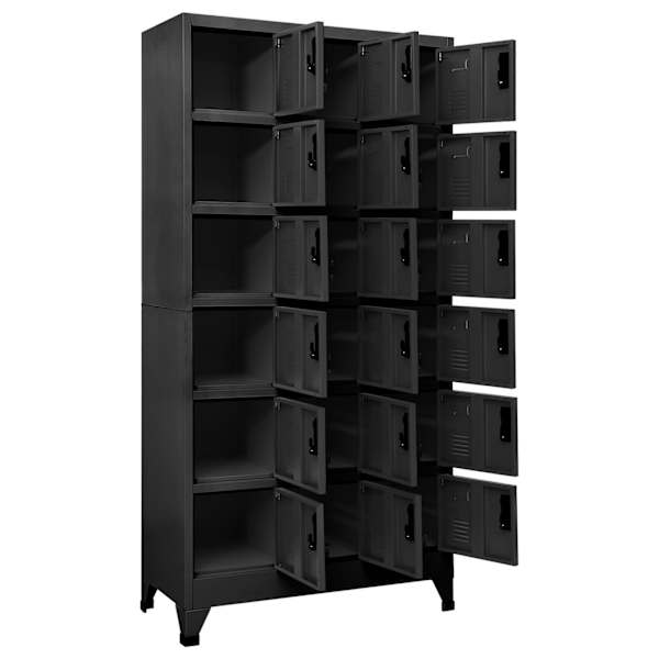 Lukustatav hoiukapp, antratsiithall, 90 × 40 × 180 cm, teras