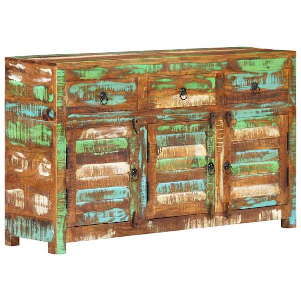 Puhvetkapp, 110 × 30 × 65 cm, toekas taaskasutatud puit