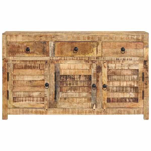 Puhvetkapp, 110 × 30 × 65 cm, toekas mangopuit