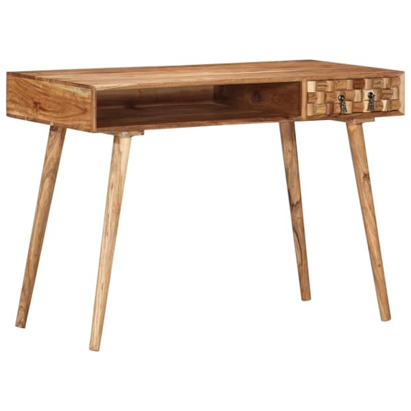 Kirjutuslaud 110 × 50 × 76 cm, toekas akaatsiapuit