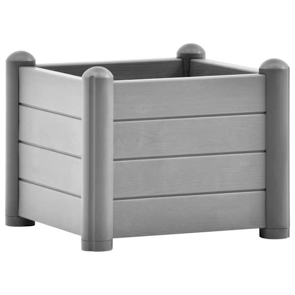 Taimekast 43 × 43 × 35 cm, PP (polüpropüleen) – hall