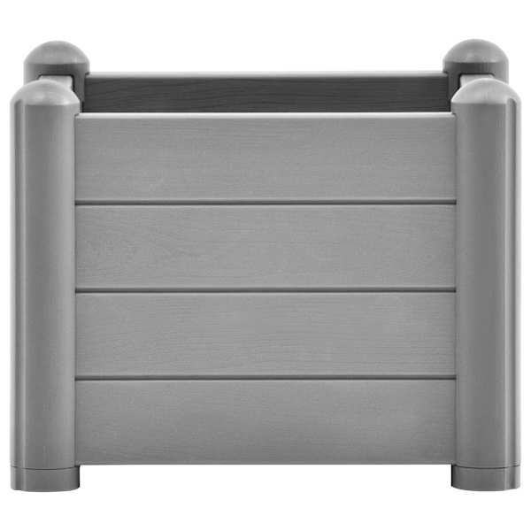 Taimekast 43 × 43 × 35 cm, PP (polüpropüleen) – hall