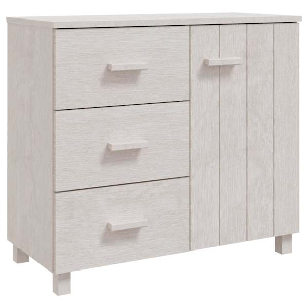 Öökapp "HAMAR", valge, 90 × 40 × 80 cm, männipuit