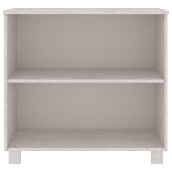 Puhvetkapp "HAMAR", valge, 85 × 35 × 80 cm, männipuit