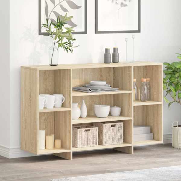 Puhvetkapp, Sonoma tamm, 120 × 30 × 75 cm, tehispuit
