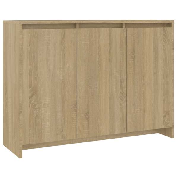 Puhvetkapp, Sonoma tamm, 102 × 33 × 75 cm, tehispuit