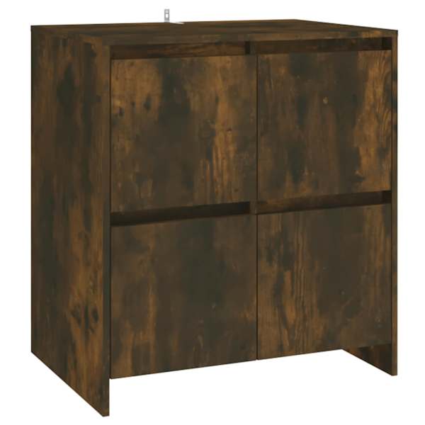 Puhvetkapp, suitsutatud tamm, 70 × 41 × 75 cm, tehispuit
