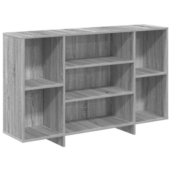 Puhvetkapp, hall Sonoma tamm, 120 × 30 × 75 cm, tehispuit