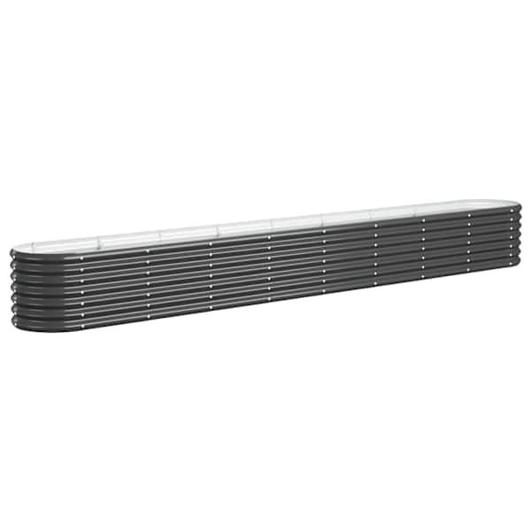Peenrakast 332 × 40 × 36 cm, tsingitud teras – antratsiithall