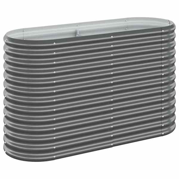 Peenrakast 114 × 40 × 68 cm, tsingitud teras – antratsiithall