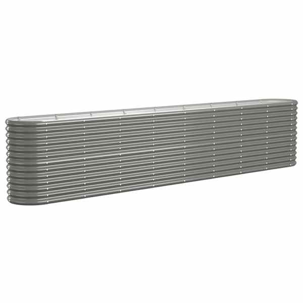 Peenrakast 332 × 40 × 68 cm, tsingitud teras – hall